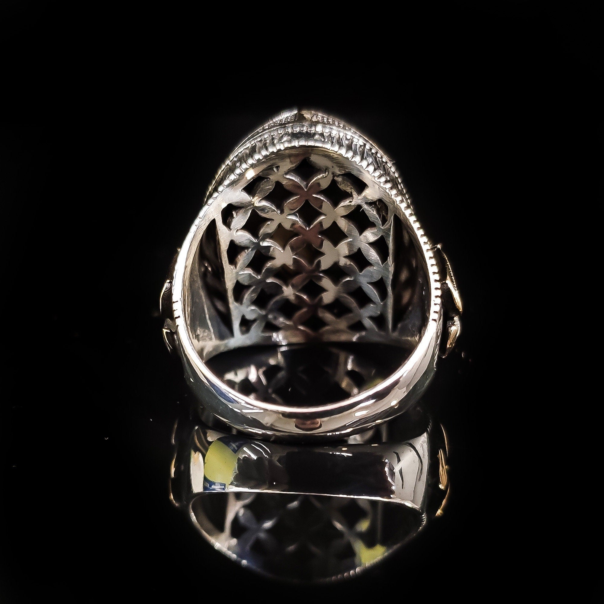 Sultanite Silver Ring, Color Changing Gemstone (Handmade)