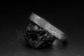 Sterling Silver Men's Bracelet, Engraved Cuff (Handmade 925)