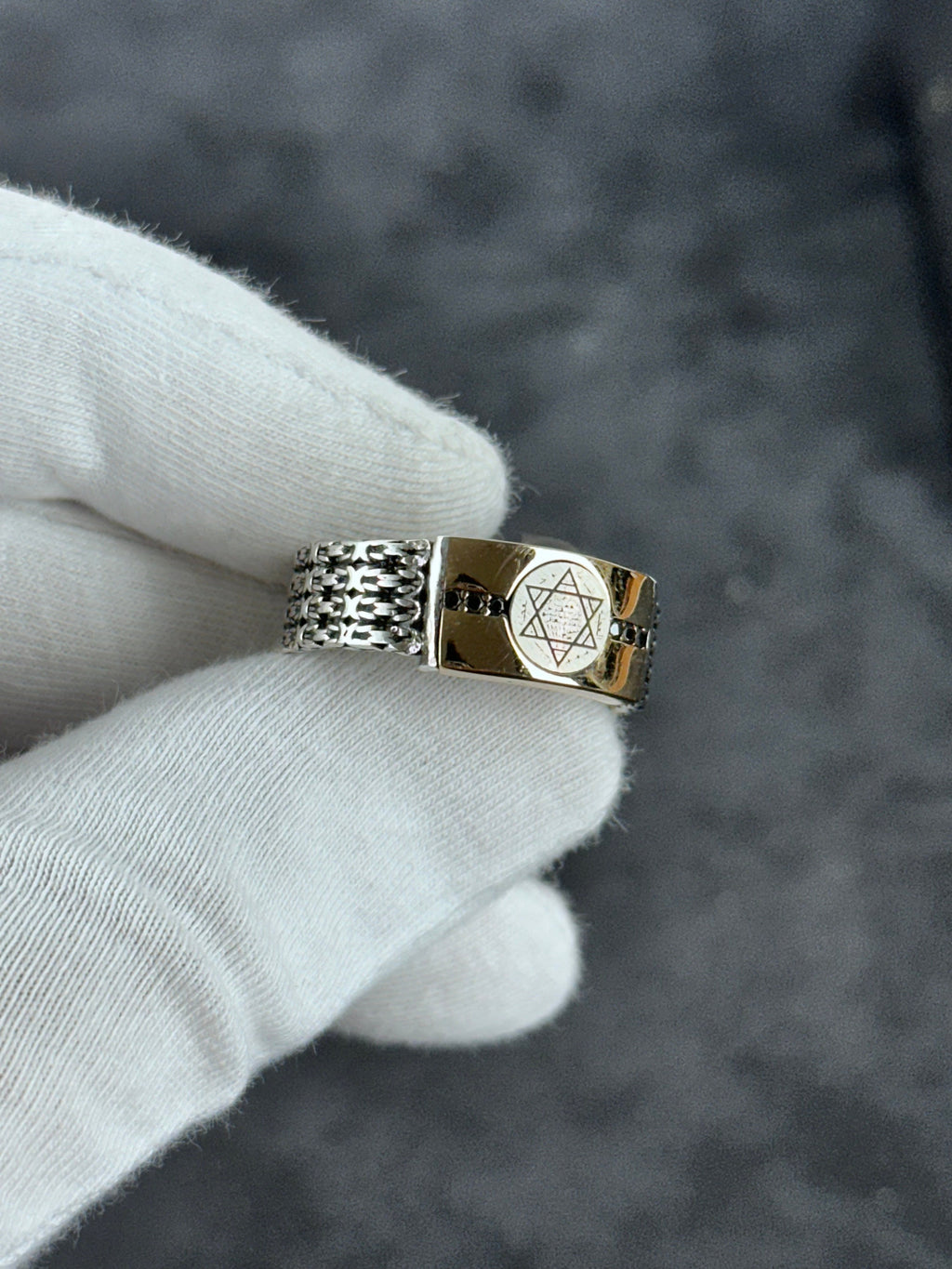 Solomon King Sterling Silver Ring, Minimalist Handmade (Adjustable)
