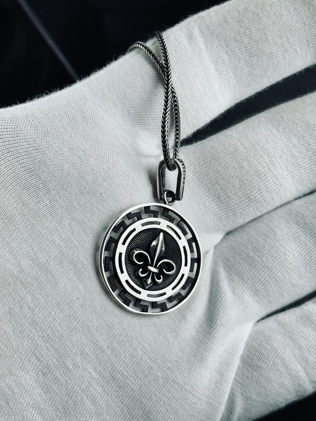 Medusa Pendant Necklace: Double-Sided Myth Design (Sterling Silver)