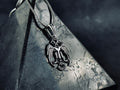 Silver Eagle Necklace: Seljuk Double Headed Pendant - Historical Design
