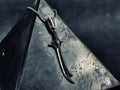 Zulfiqar Sword Necklace: Silver Lion Head Pendant - Islamic Jewelry