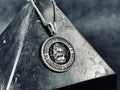 Silver Pirate Ship Necklace, Caribbean Charm (Handcrafted Pendant, Multiple Lengths)