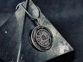 Silver Seal of Solomon Necklace: Mystical Protection Pendant