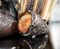 Sultanit Gemstone Ring: Handmade 925 Sterling Silver Ottoman Style