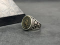 Sagittarius Zodiac Ring: Sterling Silver Celestial Design - Dainty Style