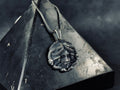 Medusa Head Silver Necklace - Unique Handcrafted Pendant