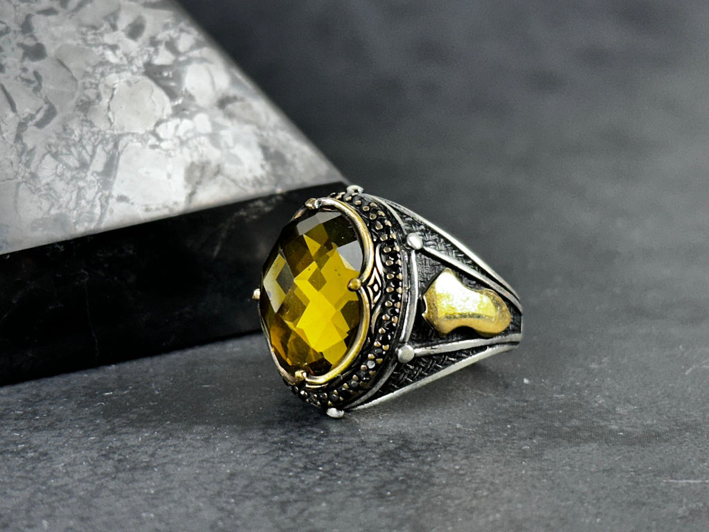 Color Change Diaspore Ring: Sterling Silver, Unique Gemstone
