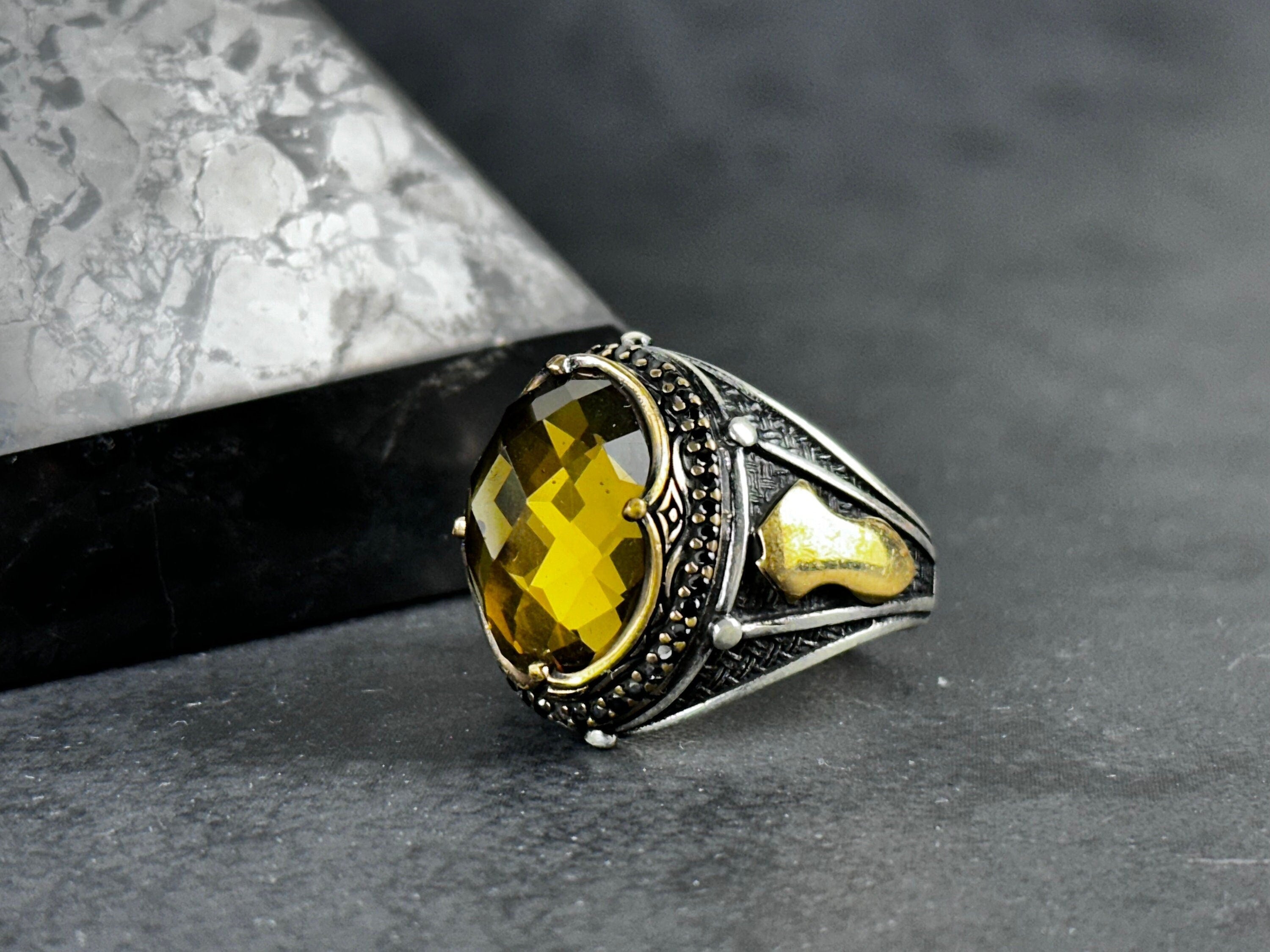 Color Change Diaspore Ring: Sterling Silver, Unique Gemstone