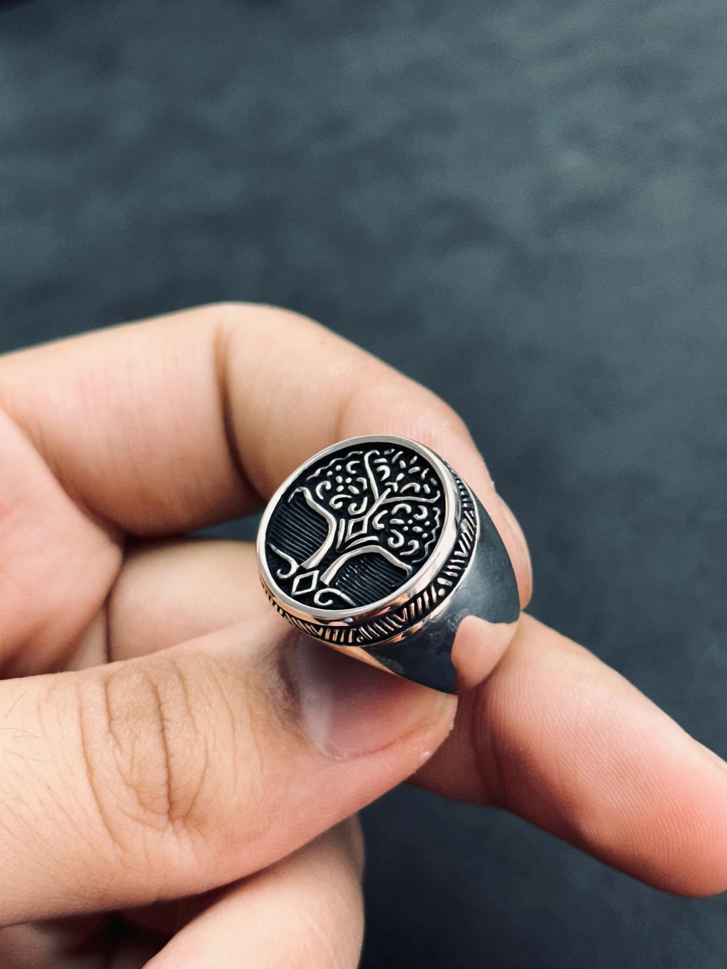 Tree of Life Ring: Nature Inspired Jewelry (Sterling Silver)