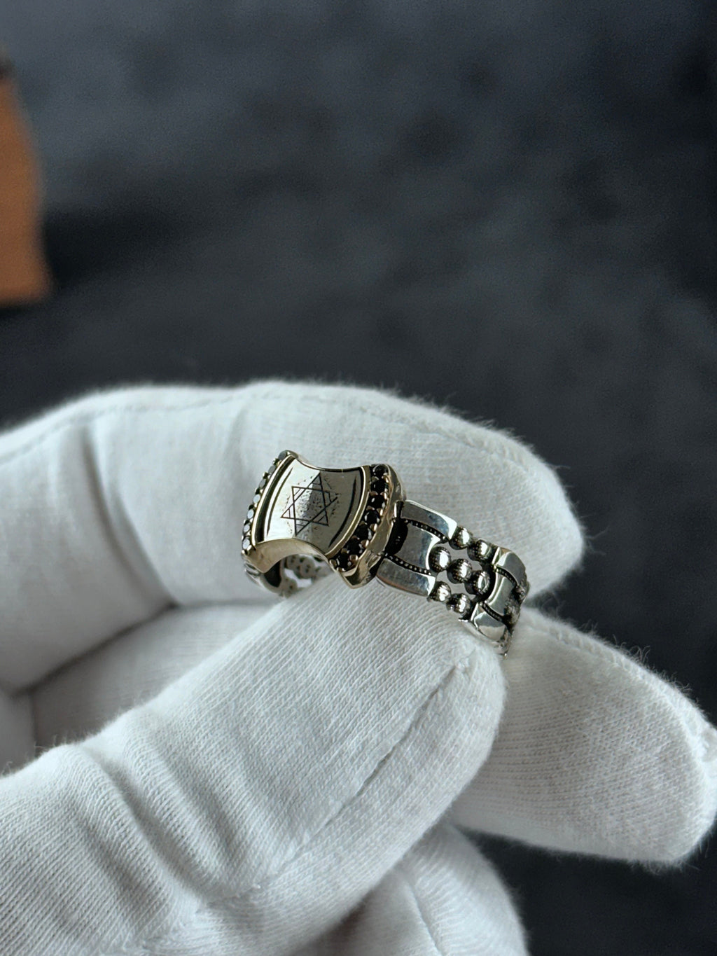 Solomon King Ring: Minimalist Sterling Silver - Handmade Modern Style