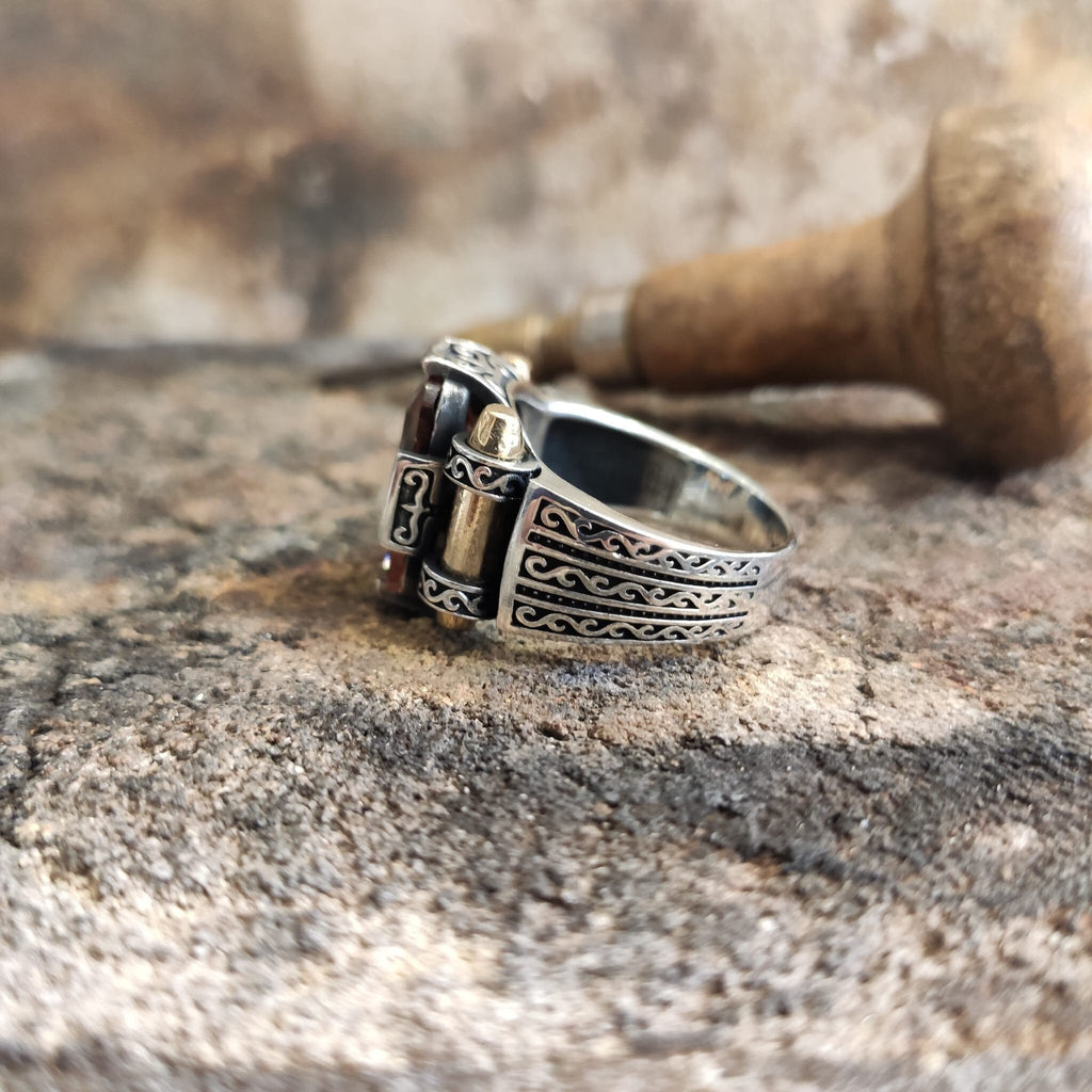Color Changing Sultanite Ring: Sterling Silver Jewelry (Handmade)