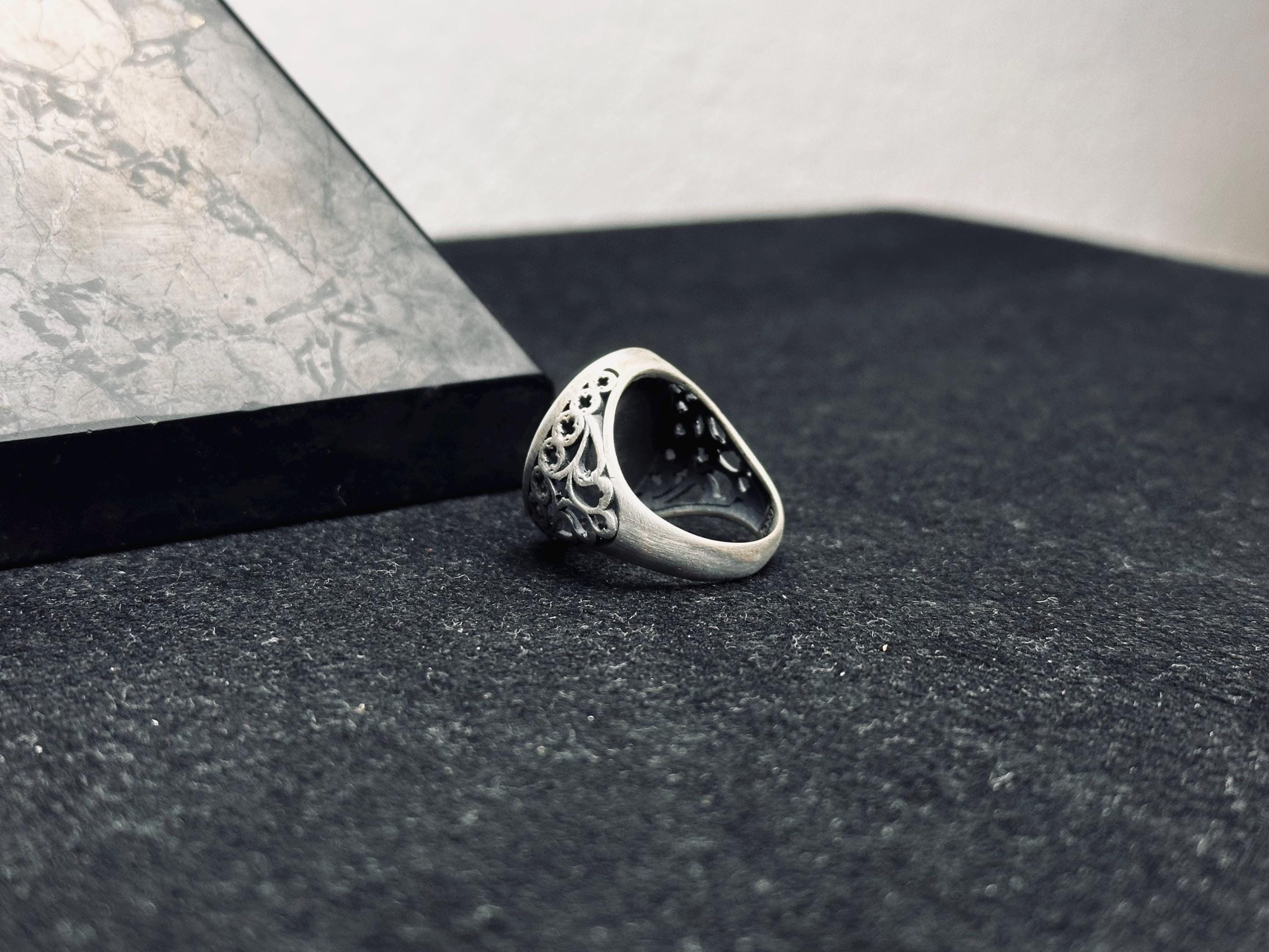 Virgin Mary Sterling Silver Ring - Miraculous Religious Jewelry