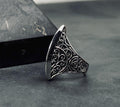 Thumb Ring: Sterling Silver Ouroboros - Greek Myth Inspired