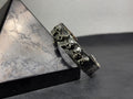 Chunky Sterling Silver Skull Cuff Bracelet (Handmade for Men)