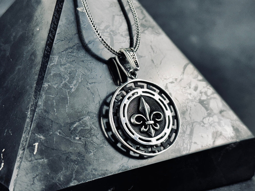 Medusa Pendant Necklace: Double-Sided Myth Design (Sterling Silver)
