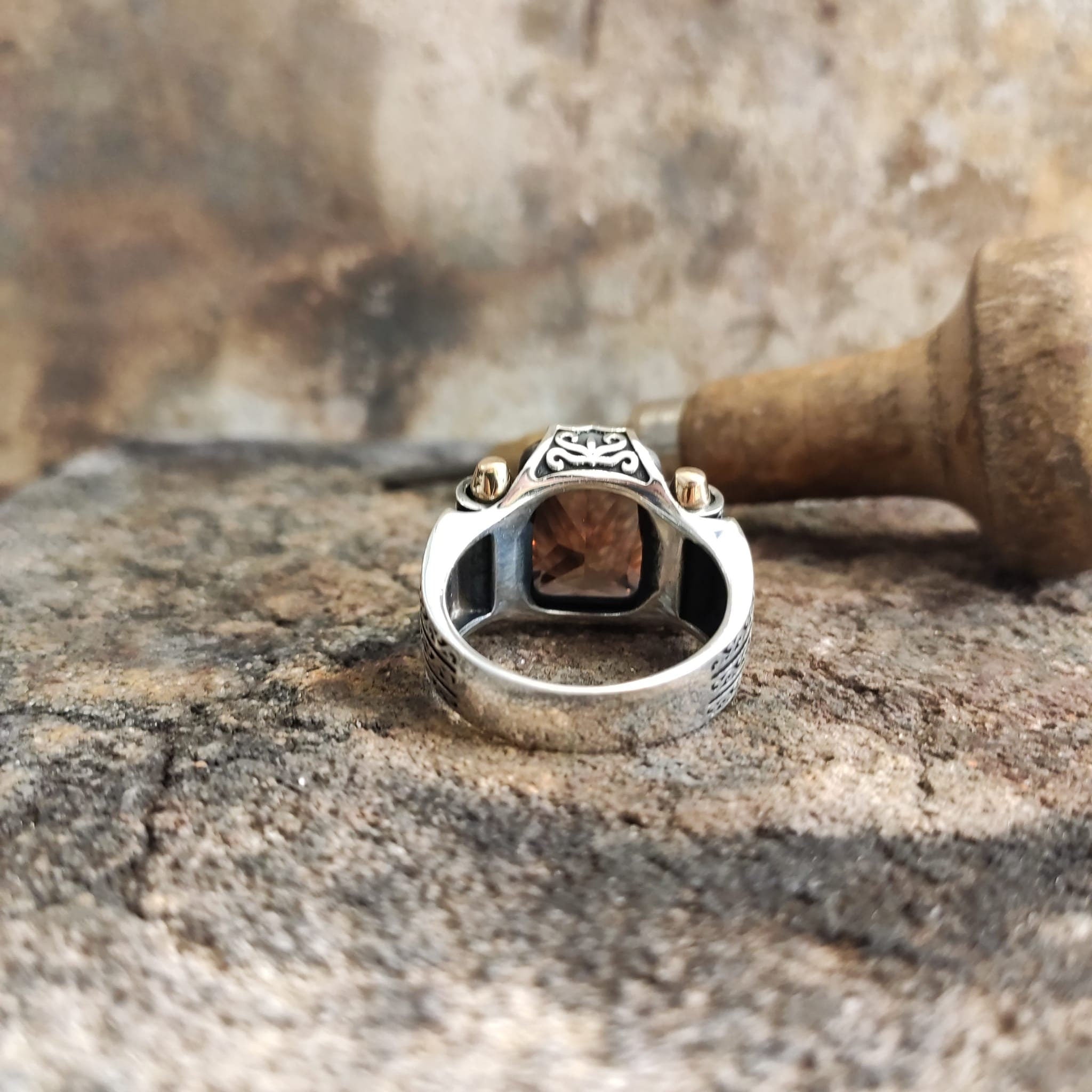 Color Changing Sultanite Ring: Sterling Silver Jewelry (Handmade)
