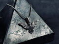 Eagle Pendant Necklace: Silver Handmade Jewelry (Multiple Lengths)
