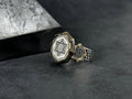 Solomon Seal Ring: Octagonal Sterling Silver - Handmade Design