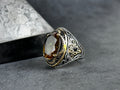 Silver Ring: Handmade with Color-Changing Sultanite - Unique Gift Boxed