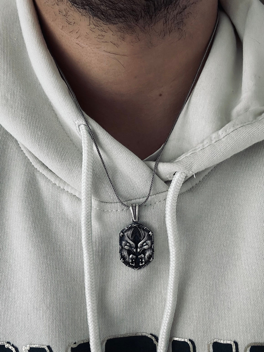 Phoenix Pendant Necklace: Sterling Silver - Rebirth Symbol