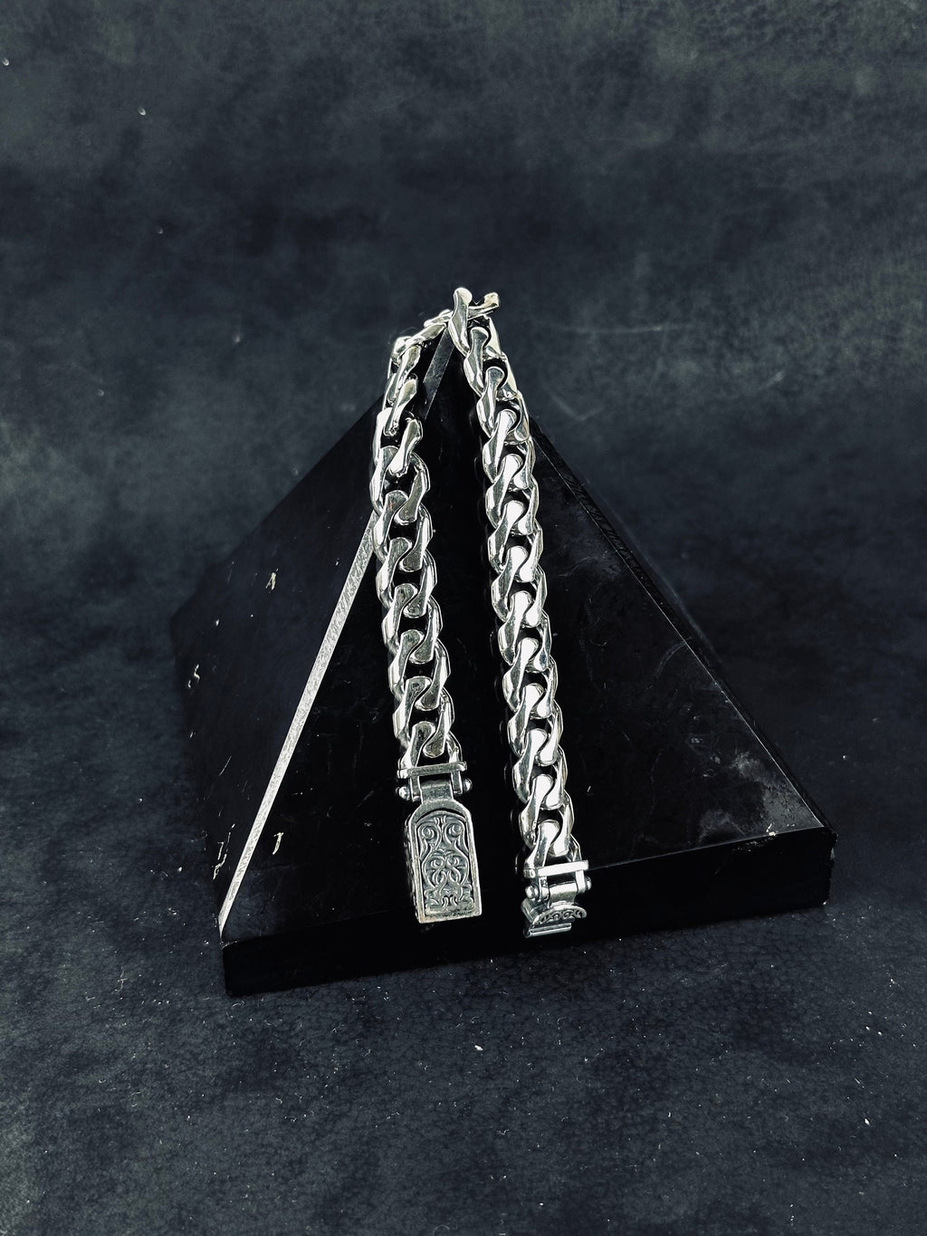 Personalized Silver Bracelet: Handmade, Custom Engraved Gift