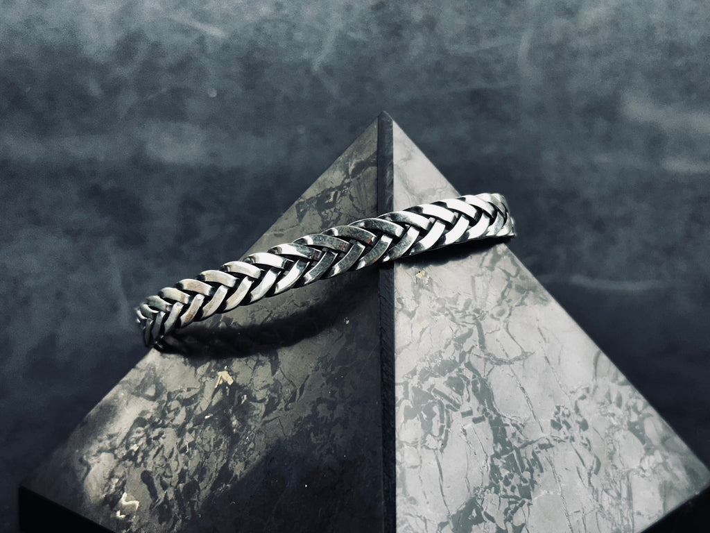 Byzantine Bracelet: Sterling Silver Ancient Rome Style (Handmade)