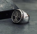 Tree of Life Ring: Nature Inspired Jewelry (Sterling Silver)